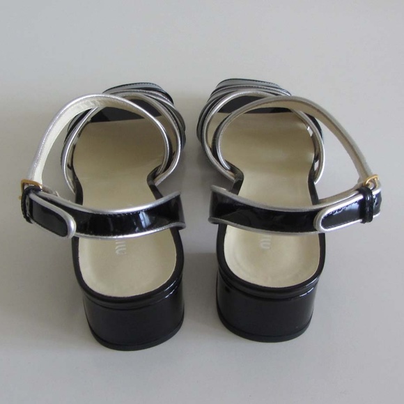 new MIU MIU patent strappy slingback sandals 36 6 - Picture 5 of 6